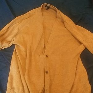 Orange cardigan
